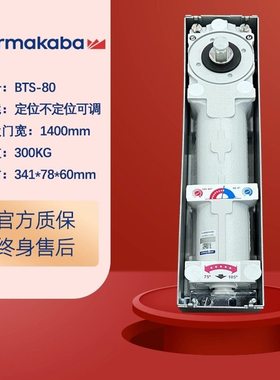 德国多玛重型地弹簧 dormakaba BTS80 手推玻璃门地弹簧承重300KG