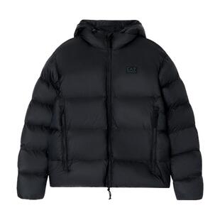 EMPORIO ARMANI/阿玛尼EA7/冬季新款男短款加厚防风防水棉服外套