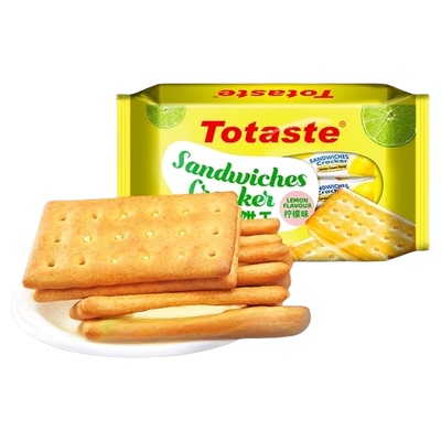 Totaste土斯烘焙柠檬夹心饼干