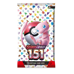 神奇宝贝151特别版卡牌Mega Evolution训练师卡牌宝可梦英文盲盒