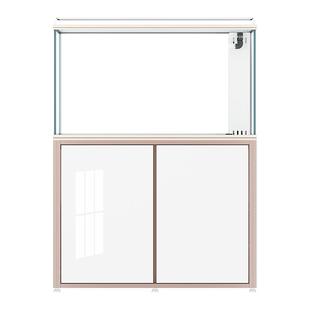 彩鲽彩蝶新款专业龙鱼缸超白玻璃干湿分离底过滤大型养鱼缸水族箱