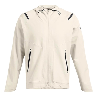 UA安德玛Unstoppable男训练运动外套轻盈舒适梭织夹克1370494-110