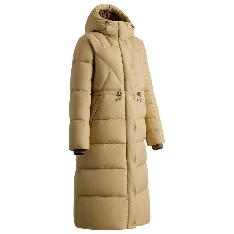 蕉下长款羽绒服全身保暖