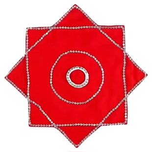 谁家大美人手绢花舞蹈专用东北秧歌二人转扭秧歌跳舞表演红色手绢