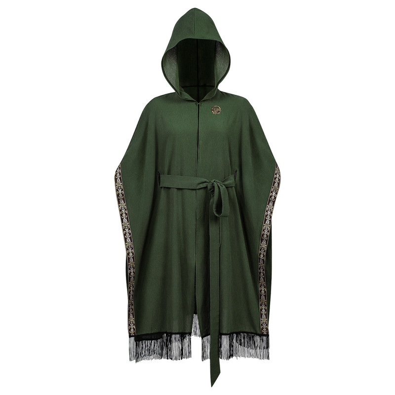 万圣节中世纪连帽斗篷披肩cos服