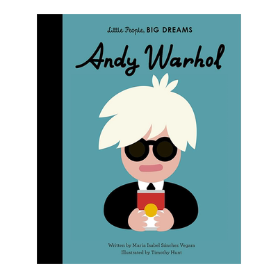 【预售】安迪·沃霍尔Andy Warhol 3-6岁儿童艺术建筑启蒙彩图教育绘本 英文原版 早教激发职业发展书籍进口