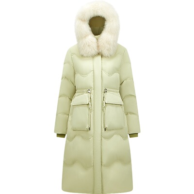 过膝长款羽绒服波司登