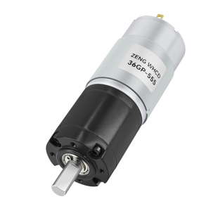 行星齿轮直流减速电机12v24v威恒36GP-555可调低速微型大扭力马达