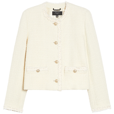 【甄选惠享】Weekend MaxMara 2025女装羊毛混纺夹克5041065106