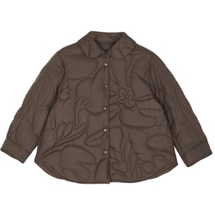 新款江南布衣童装羽绒服A型宽松长袖保暖25冬女童jnbybyjnby