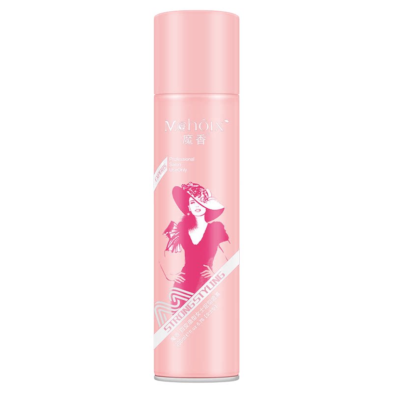魔香清香水定型喷雾发胶女性专用强力自然造型啫喱水保湿定型发胶