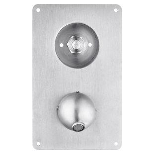 不锈钢监狱羁押室专用嵌入式水龙头面盆龙头医院暗装墙出水洗手器