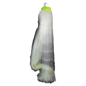 加粗鱼网0.3三层长大鼎立