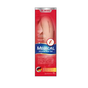 阿里健康自营DR.MABEL医用硅酮疤痕凝胶15g祛疤修复除疤增生巴克