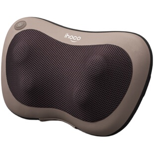 ihoco/轻松伴侣多功能肩颈椎按摩器消富贵包腰部背部肩部枕头1100