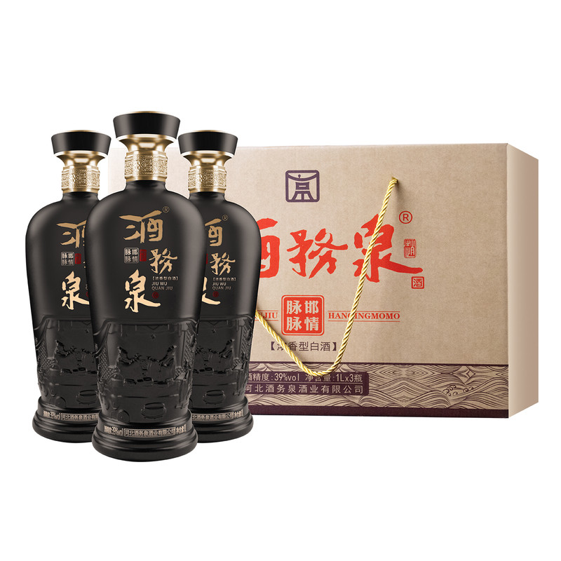 酒务泉邯情脉脉浓香型39度1L优级