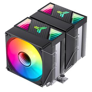 乔思伯CR1400DV2双塔CPU散热器 ARGB台式机六热管塔式风冷CPU风扇