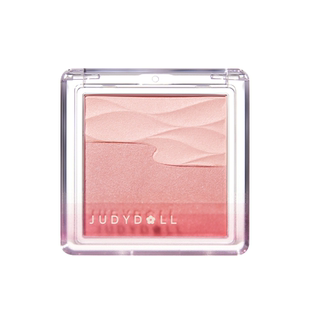 画梅推荐！judydoll橘朵水缎光腮红盘双色日常清透膨胀色融肤氛围