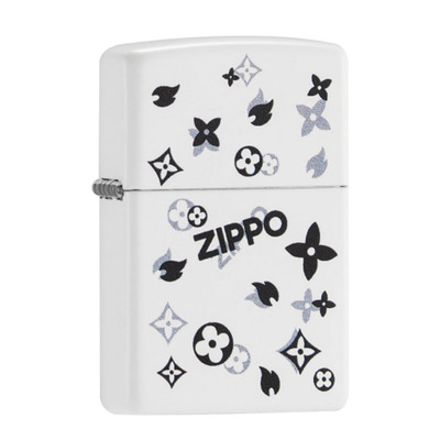 zippo复古印花送礼防风煤油火机