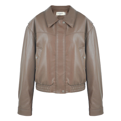 aaaaxbbb短款机车服皮衣夹克外套