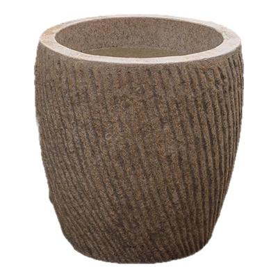 复古户外庭院仿石盆缸装饰造景