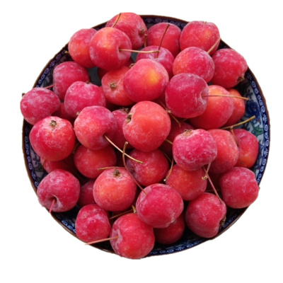 冻花红果酸甜冰冻水果