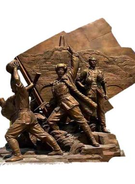 雕塑铸铜青铜园林玻璃钢景观