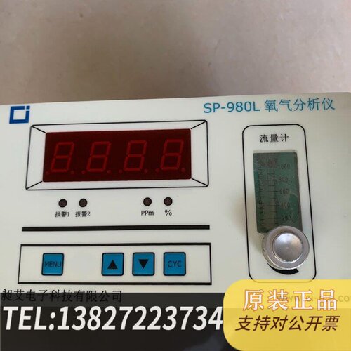 原装正品昶艾SP980L氧气分析仪通电显示现货议价