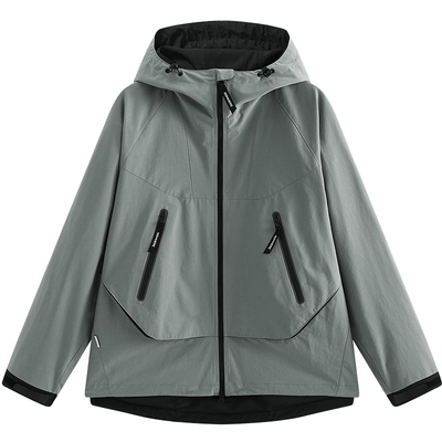 【商场同款】太平鸟男装 休闲夹克户外潮流教练茄克衫 B2BCF3431