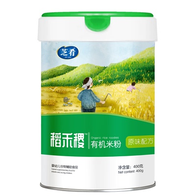 芝肴有机高铁米粉全段