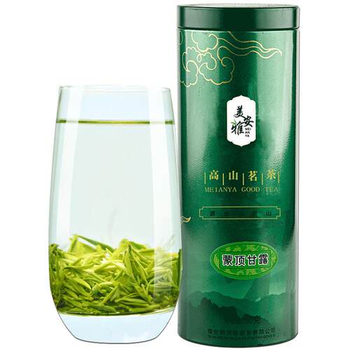 2026新茶蒙顶甘露绿茶明前蒙顶山茶高山手工茶开园头采春茶叶50g