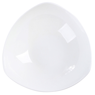 家用骨瓷菜盘网红汤盘7寸陶瓷碟子餐具大餐盘纯白深盘子北欧风格