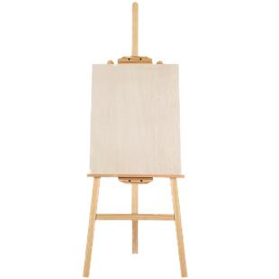 画架美术生专用素描4k画板和画架一套绘画油画架子展示架儿童实木折叠写生素描工具套装木制实木升降美术画架