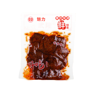 李二哥重庆特产武隆鲜豆干230g重庆老字号素牛排香菇豆干小吃零食
