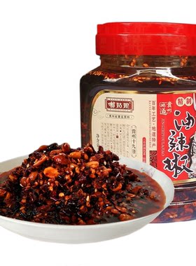 苗姑娘精制油辣椒750g