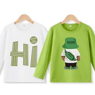 真维斯童装男童t恤春秋款儿童春季薄款秋衣打底衫小男孩纯棉长袖