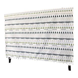 免打孔柜子遮挡帘厨柜遮丑布帘魔术贴鞋架防尘帘布置物架杂物门帘