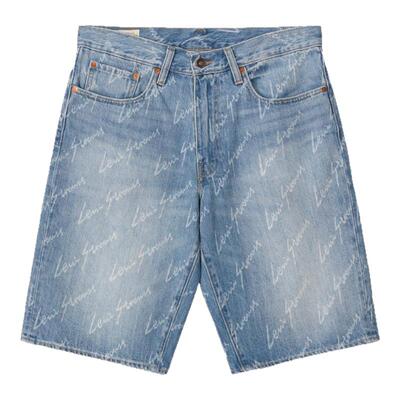 李维斯男士468牛仔宽松短裤