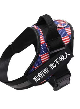 狗狗外出牵引绳胸背带遛狗绳子金毛萨摩耶泰迪大中小型犬狗链用品