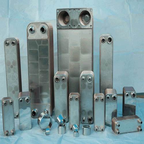 厂家供应10p空调蒸发器钎焊板式换热器微通道紧凑小型热交换设备