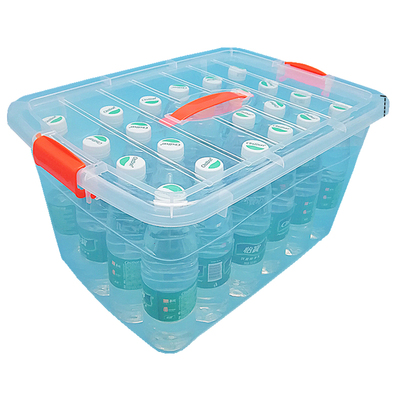 长方形特大号塑料透明有盖保鲜盒