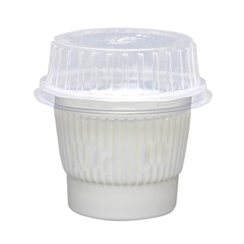 一次性PET冰激淋喜茶雪糕杯360ML胖胖U型冰淇淋酸奶圣代杯带盖100