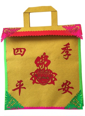 剪纸红纸民间贴纸艺术中国传统