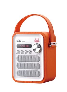 朗技P50蓝牙音响儿童故事机播放器复古高档老人收音机插卡mp3音箱