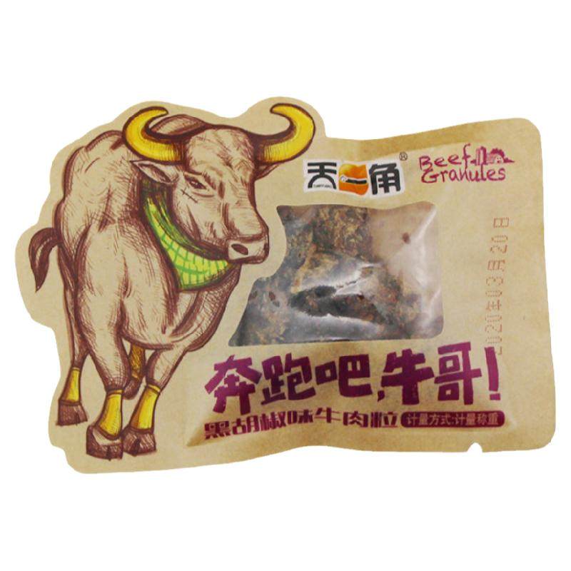 天一角牛肉干温州特产湖岭牛肉片黑胡椒炭烤沙爹辣休闲春游零食