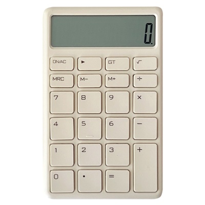 小型便携12位巧克力造型计算器