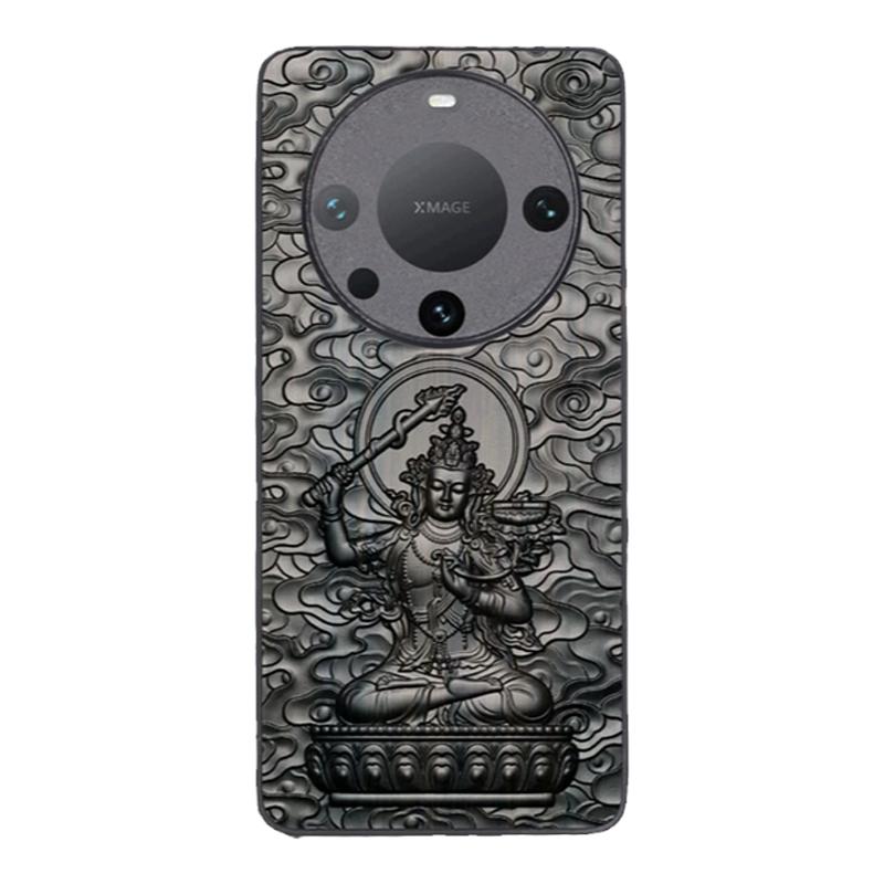 适用华为mate60pro+木质手机壳男