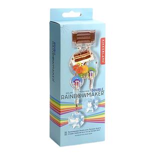 美国Kikkerland 彩虹制造机 太阳能水晶创意摆件情侣浪漫生日礼物