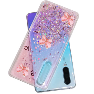 适用华为Mate10Pro手机壳mate30/40Pro新款高颜值国潮超仙女款meta20Pro立体蝴蝶透明软壳时尚全包防摔保护套