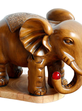 招财吉祥客厅大象摆件工艺装饰品